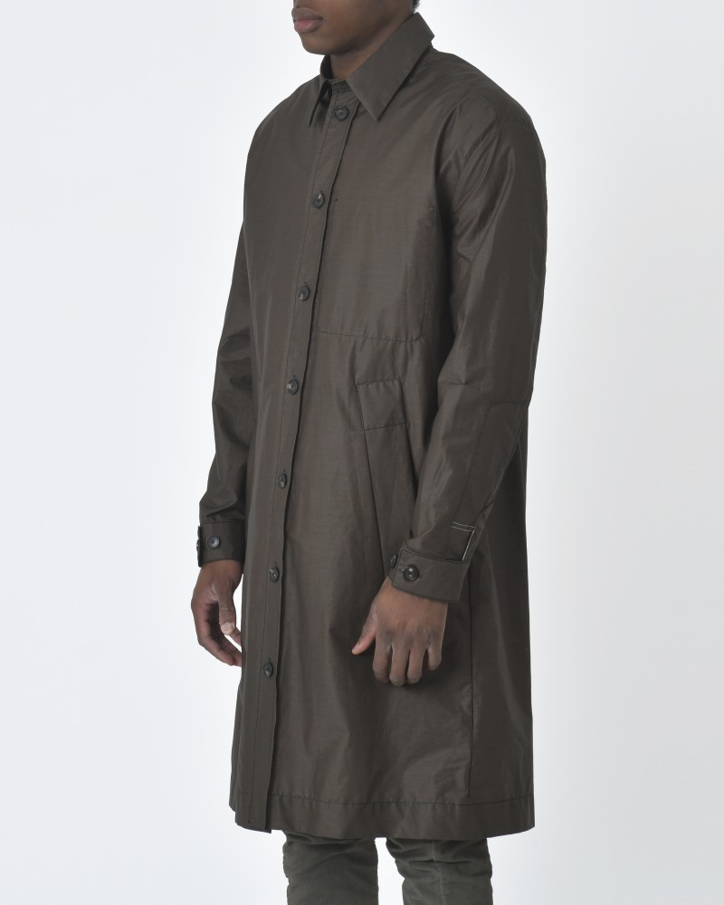 Impermeable maron T_Coat