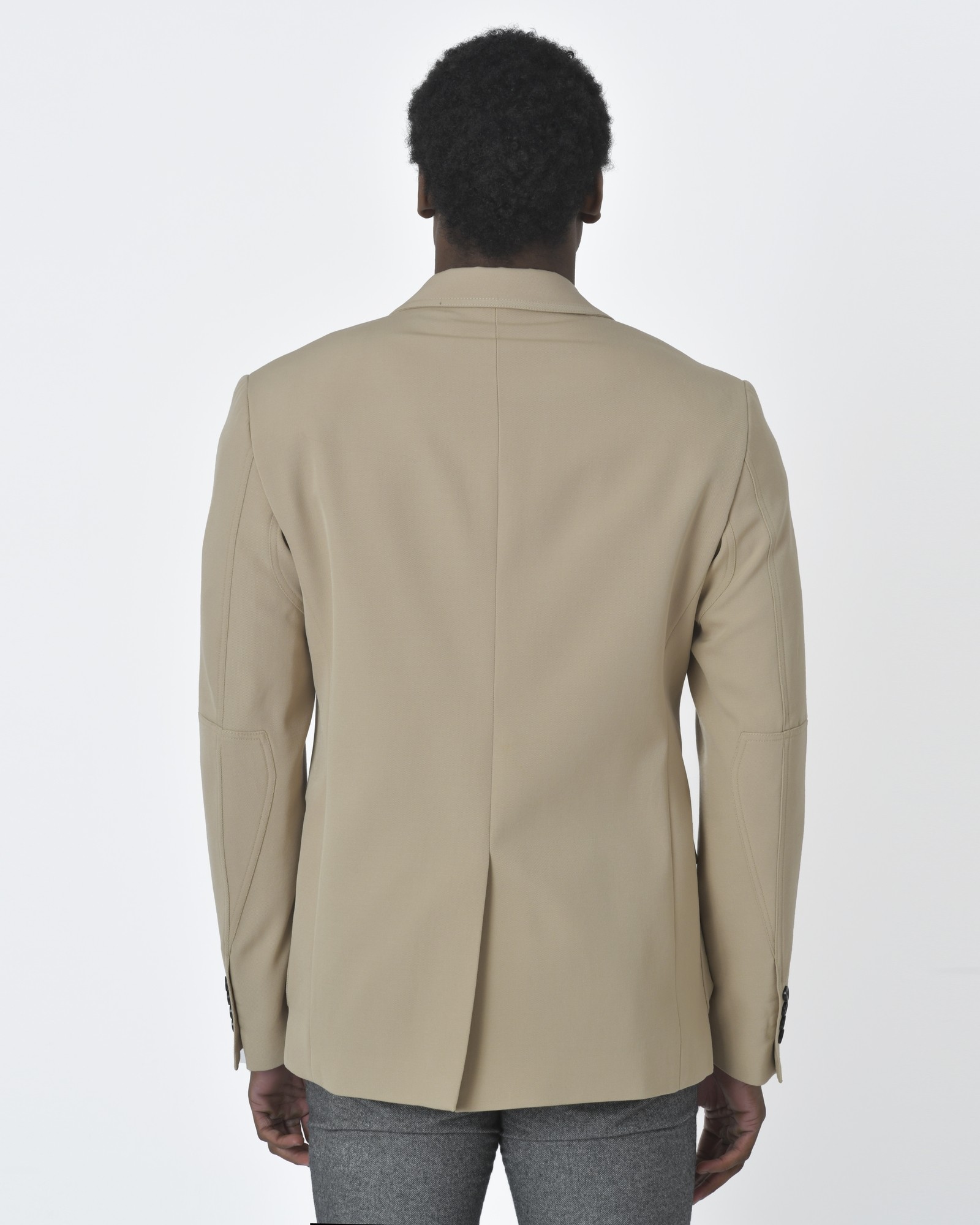 Veste Beige Weinberg - Taille 50, Longueur Mi-longue, Fermeture Pression - Occasion Très Bon état