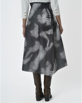 Jupe d’ensemble noir et blanc Stefano Mortari 