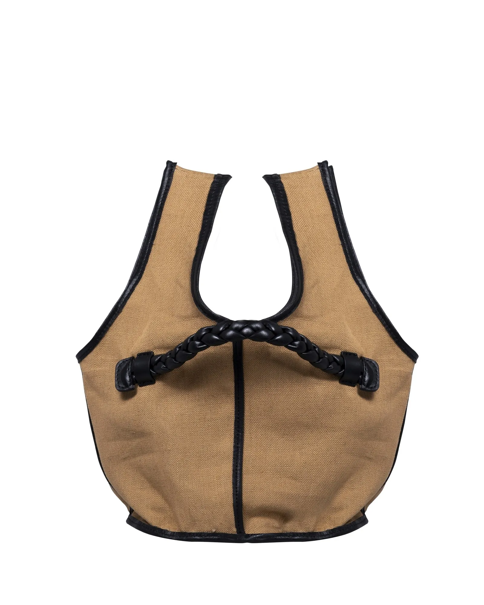 Sac à main camel et noir Anita Bilardi