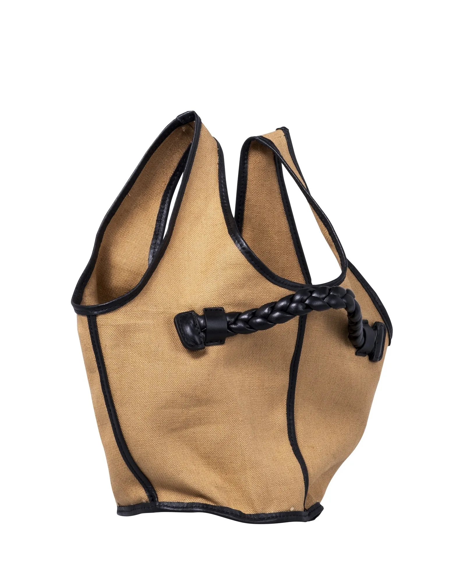 Sac à main camel et noir Anita Bilardi