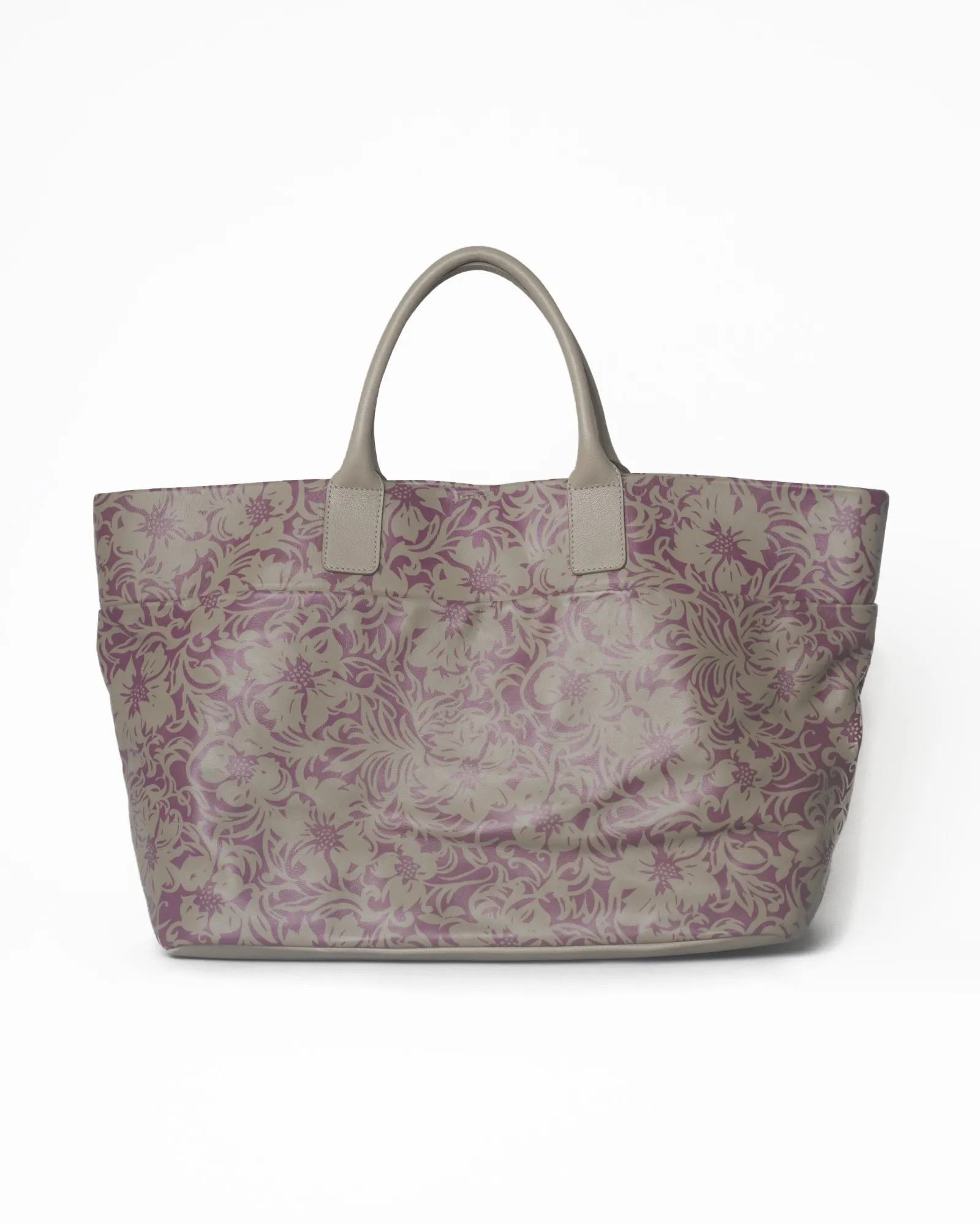 Sac cabas imprimé en cuir Falorni