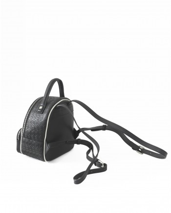 Mini sac à dos noir Each X Other