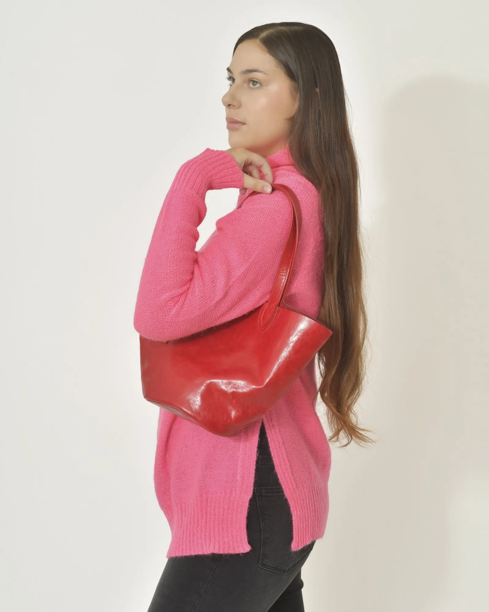 Sac à main en cuir d’agneau Anita Bilardi