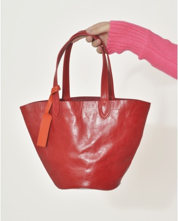 Sac à main en cuir d’agneau Anita Bilardi