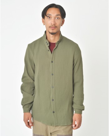 Chemise fine texturée Ixos 