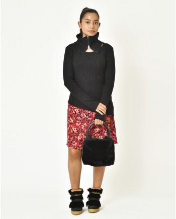 Pull asymétrique avec col amovible La Haine Inside