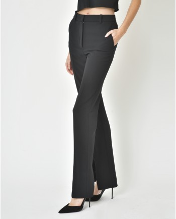 Pantalon tailleur à fentes Malloni