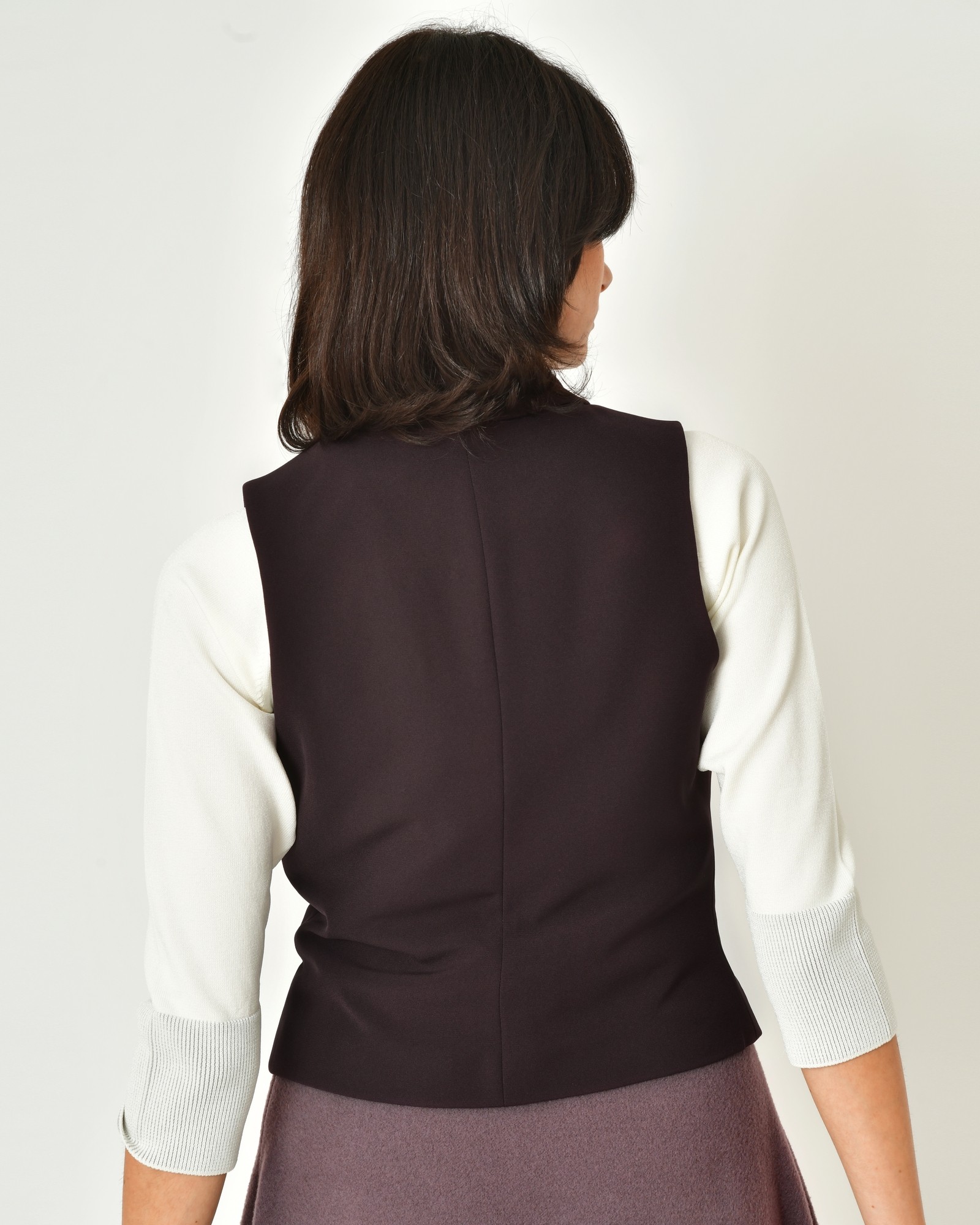 Gilet Ou Haut Femme Noir Taille XL - Manches Courtes En Polyester