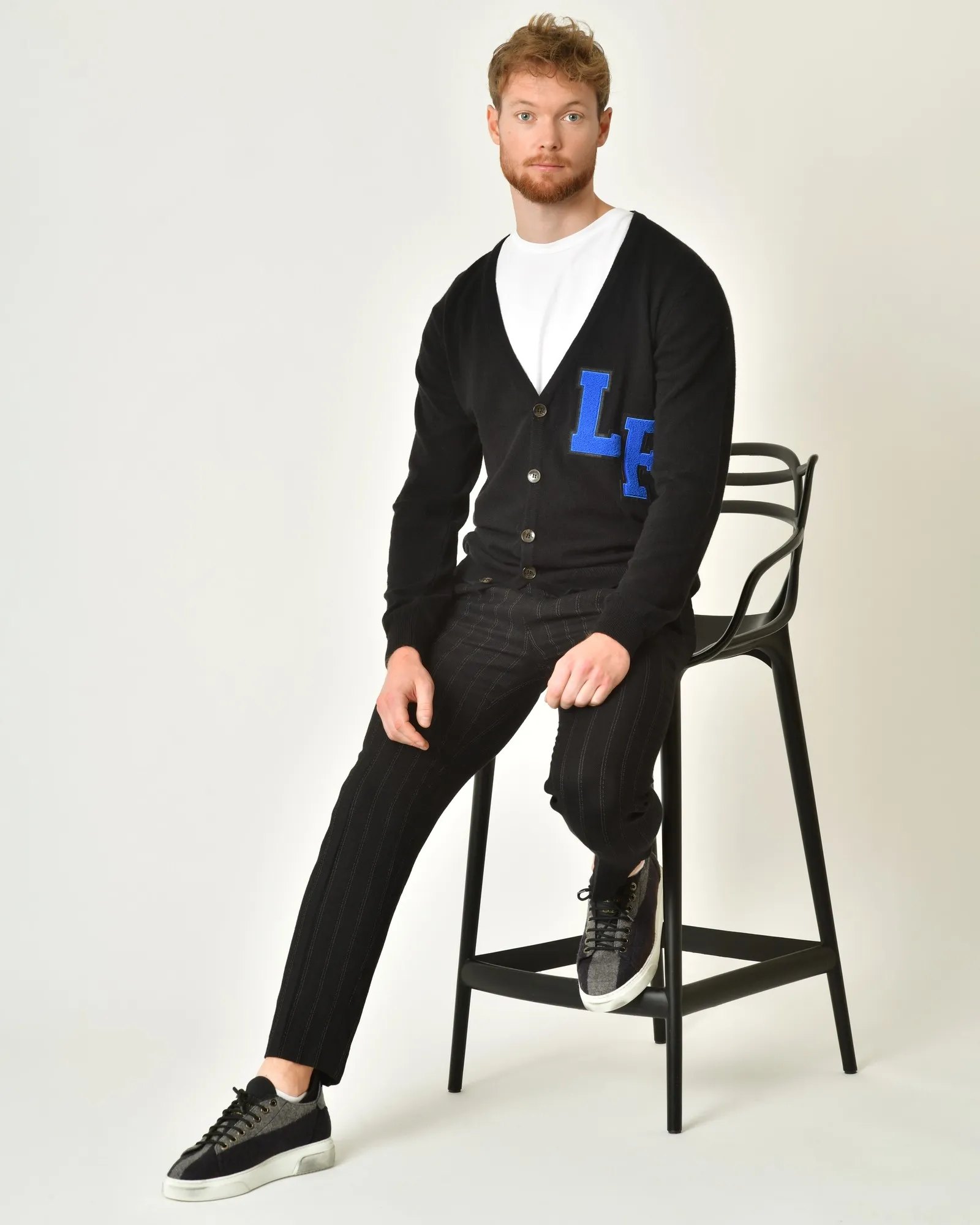 Pantalon en lin et laine vierge mélangé Malloni