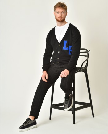 Pantalon en lin et laine vierge mélangé Malloni