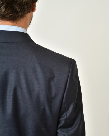 Costume en laine bleue Ambitus