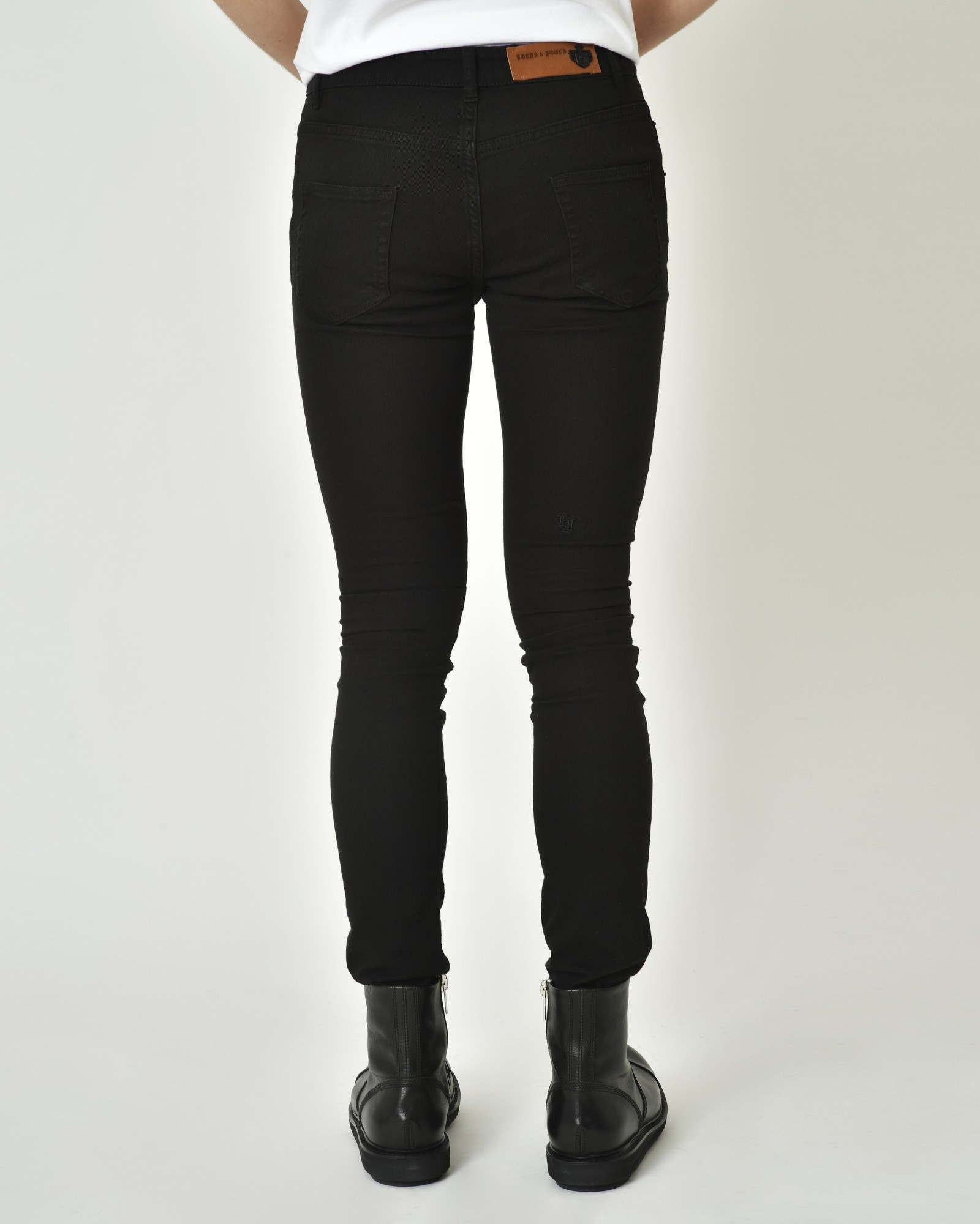 Jean Skinny Noir Homme - Taille 30/34 - Marque Embellish - Coupe Slim Serrée - Neuf Avec étiquettes
