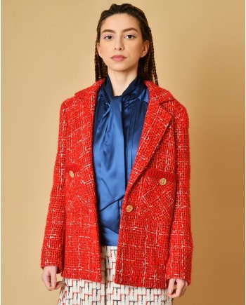 Blazer en tweed Edward Achour 