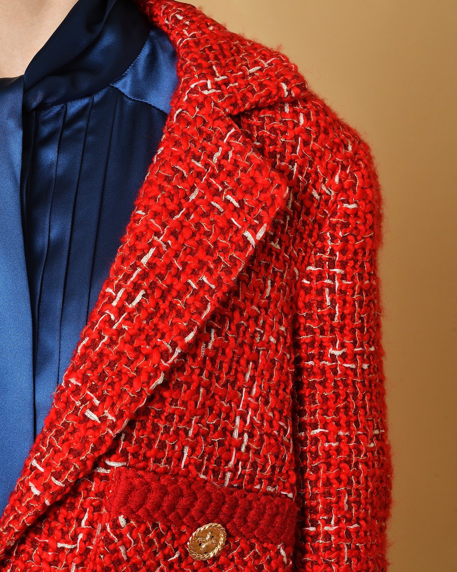 Blazer en tweed Edward Achour 