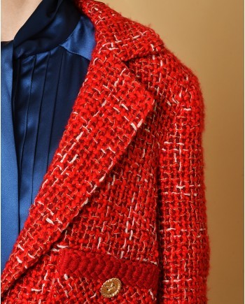 Blazer en tweed Edward Achour 