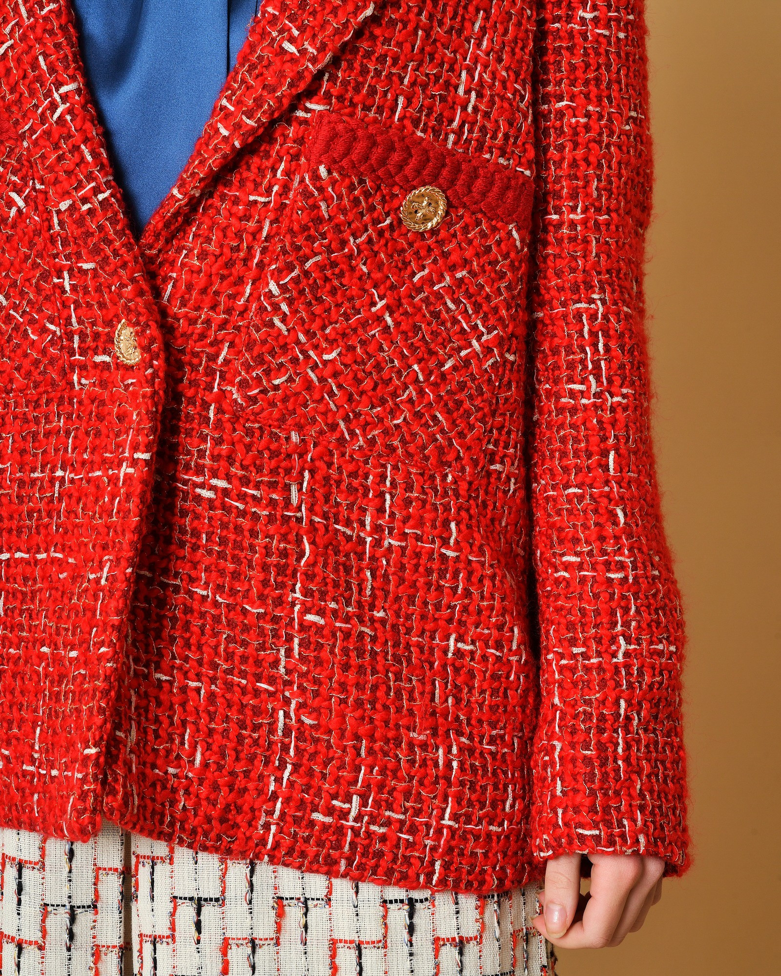 Blazer en tweed Edward Achour 