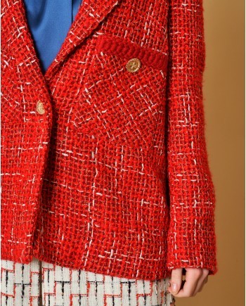 Blazer en tweed Edward Achour 