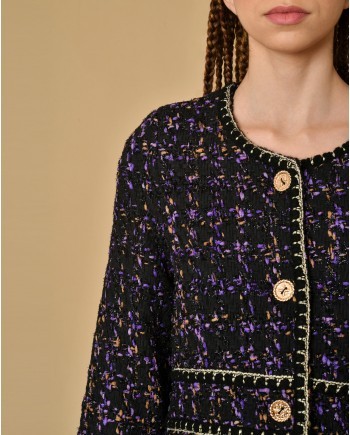 Manteau en tweed Edward Achour 