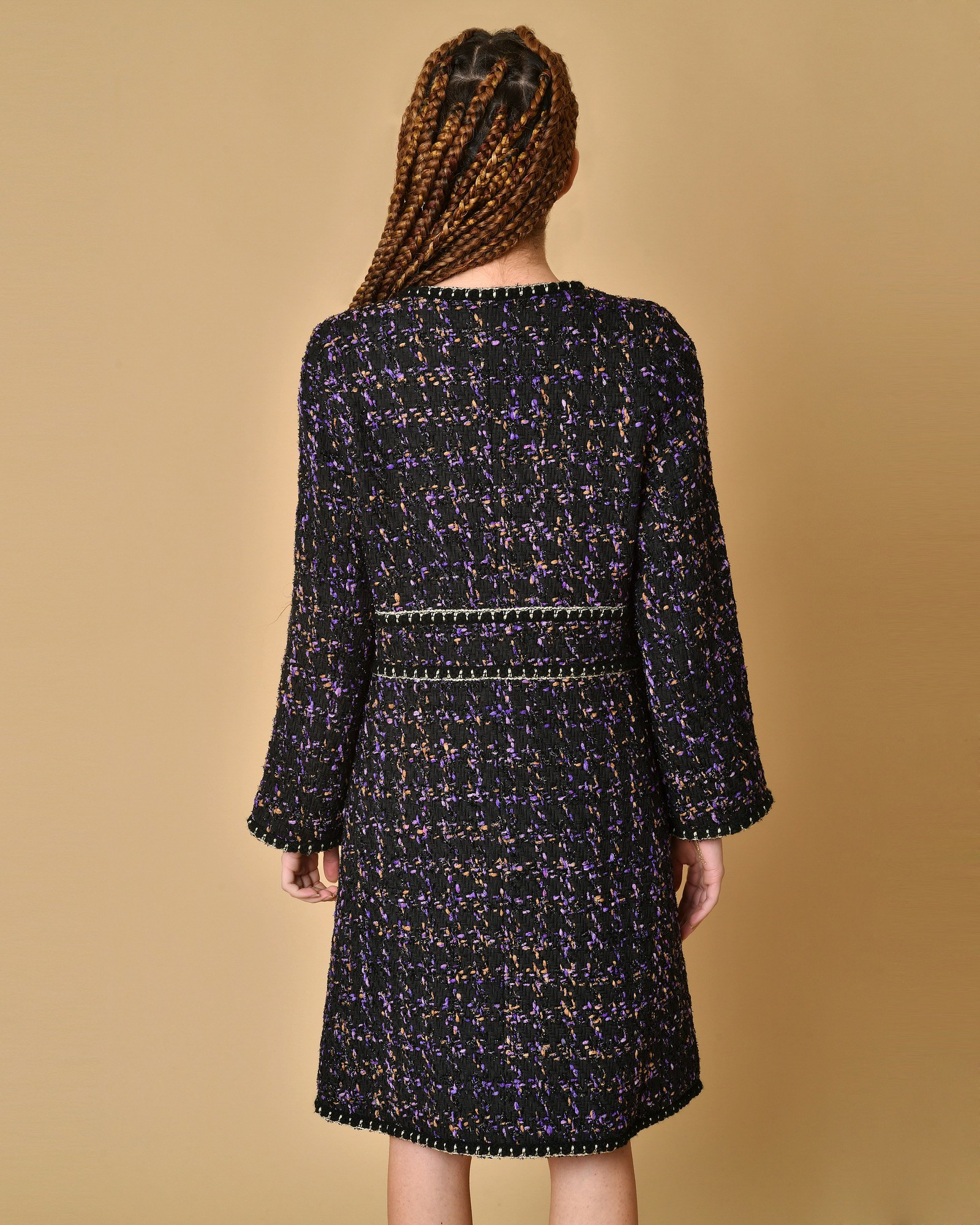 Manteau en tweed Edward Achour 