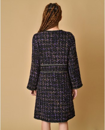 Manteau en tweed Edward Achour 