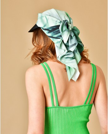 Visière verte Lorena Antoniazzi 