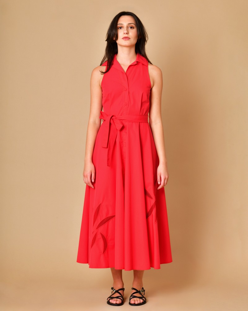 Robe midi à empiècements florales Beatrice B