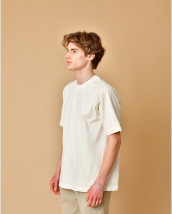 T-shirt en coton à manches raglan Wool & Co