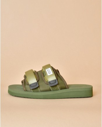 Sandales réglables vertes Suicoke 
