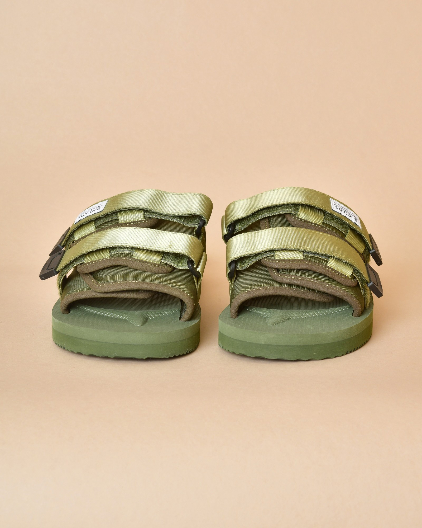 Sandales réglables vertes Suicoke 