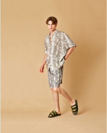 Sandales réglables vertes Suicoke 