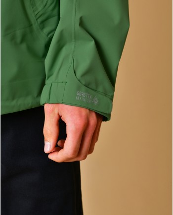 Veste imperméable verte avec capuche People Of Shibuya 