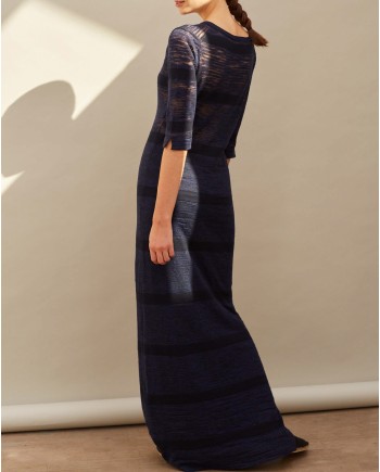 Robe CHACOK Taille 36 - Noire - Évasée Longueur Genou - Très Bon état