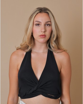 Top en viscose raccourci Heron Preston 