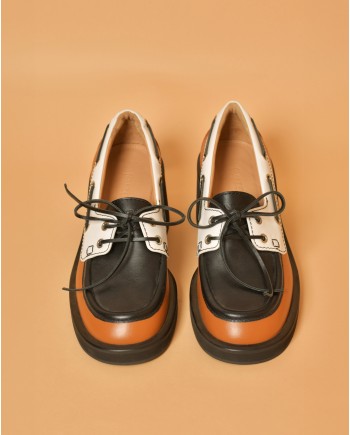 Mocassins plate-formes en cuir JW Anderson 