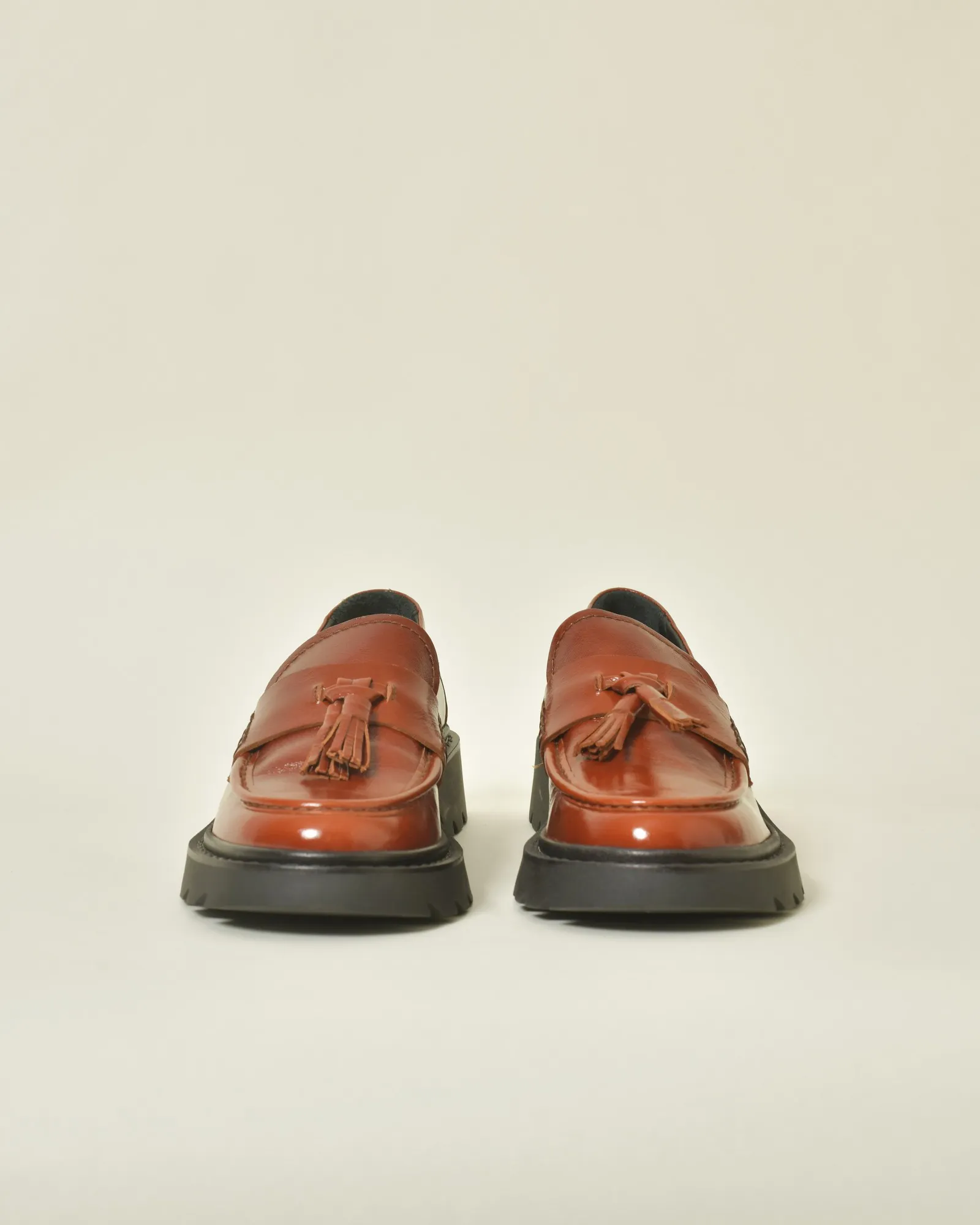 Mocassins en cuir verni Casheart
