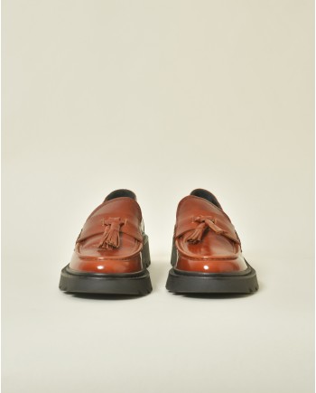 Mocassins en cuir verni Casheart