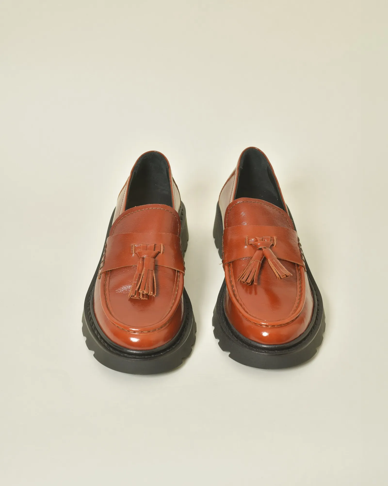 Mocassins en cuir verni Casheart