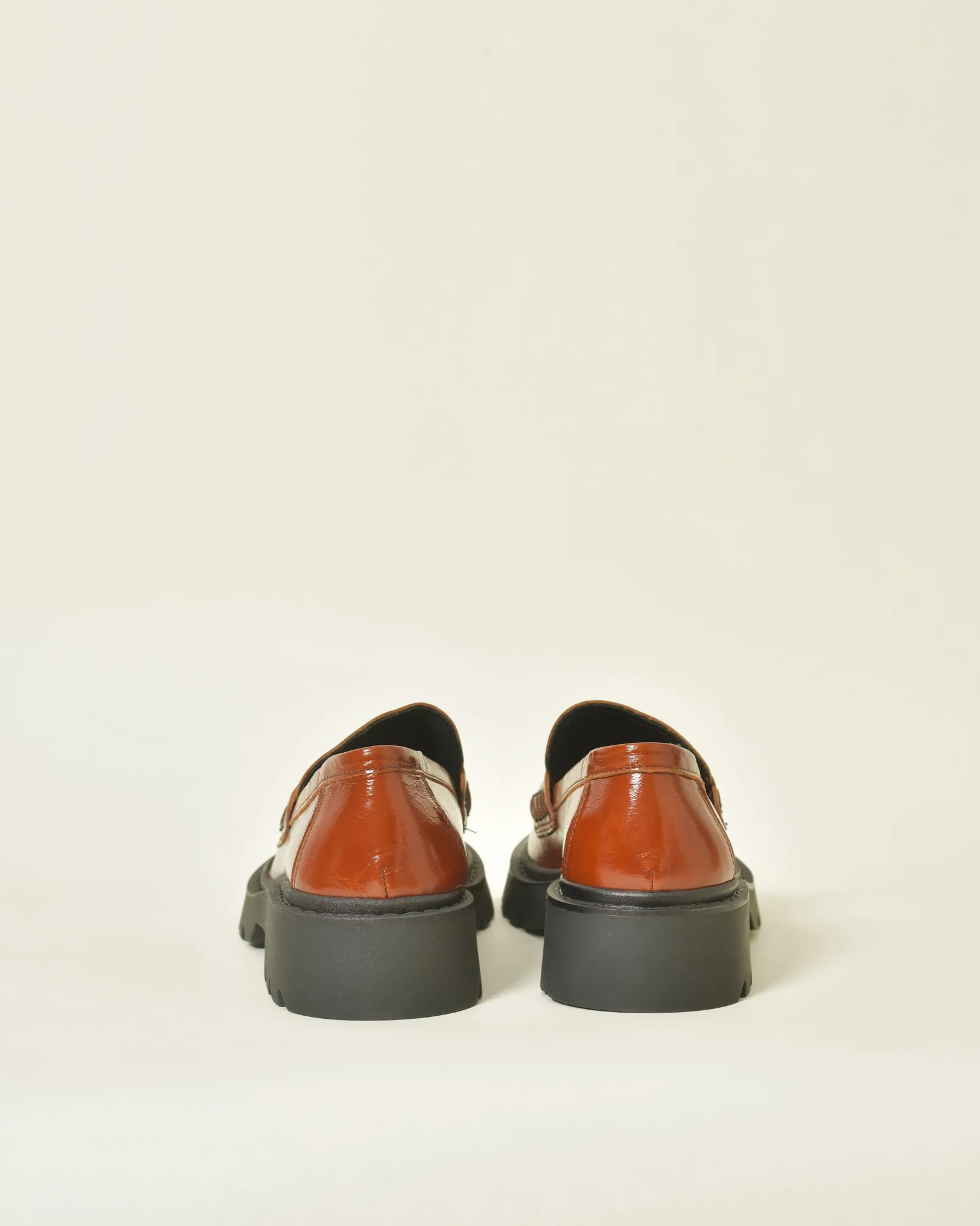 Mocassins en cuir verni Casheart