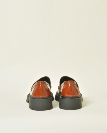 Mocassins en cuir verni Casheart