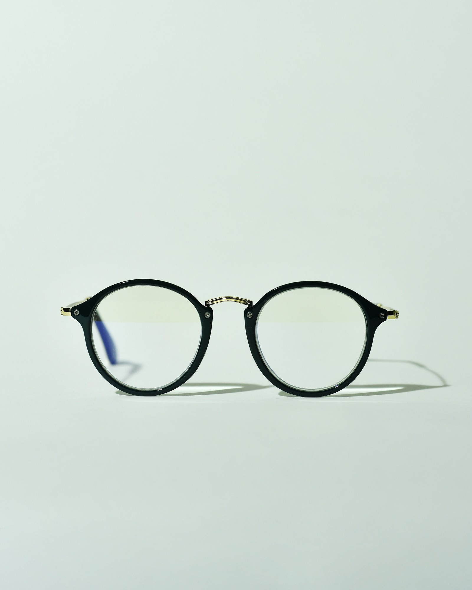 Lunettes de vue rondes vertes anti-lumière bleu Edie & Watson +2.5
