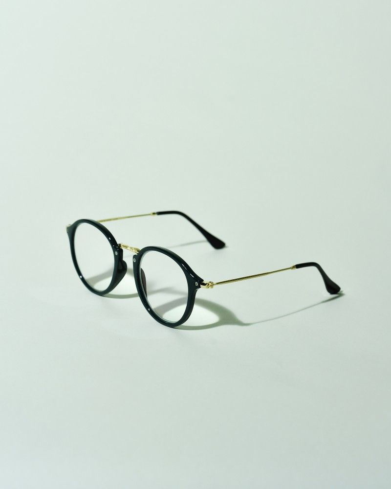Lunettes de vue rondes vertes anti-lumière bleu Edie & Watson +2.5