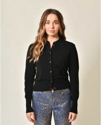 Cardigan en coton Emma White 