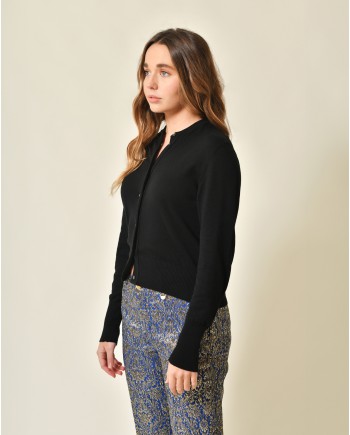 Cardigan en coton Emma White 