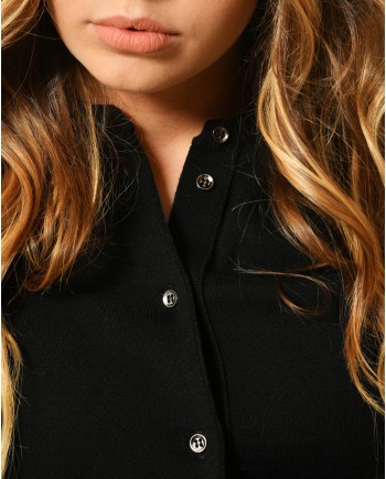 Cardigan en coton Emma White 