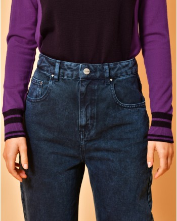 Jean en coton évasée Chloé Stora