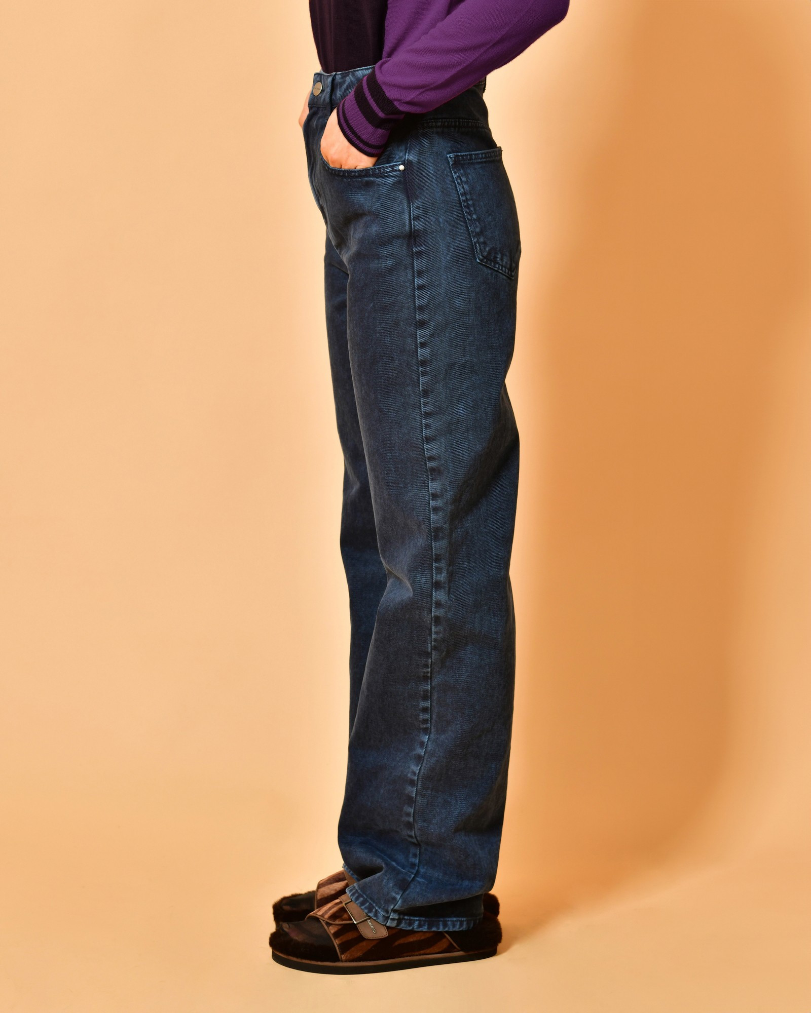 Jean en coton évasée Chloé Stora