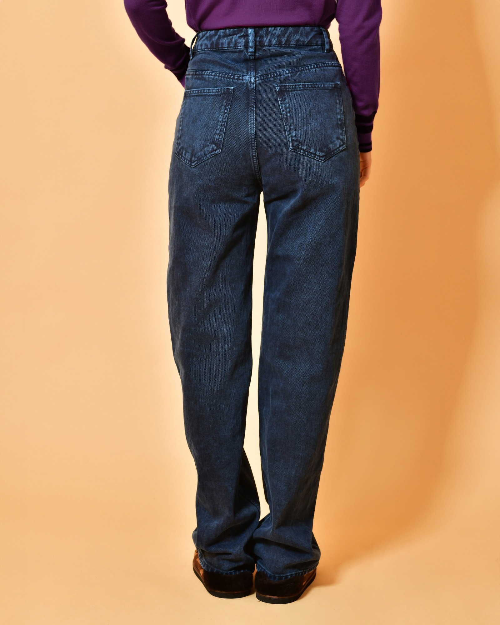 Jean en coton évasée Chloé Stora