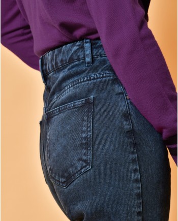 Jean en coton évasée Chloé Stora