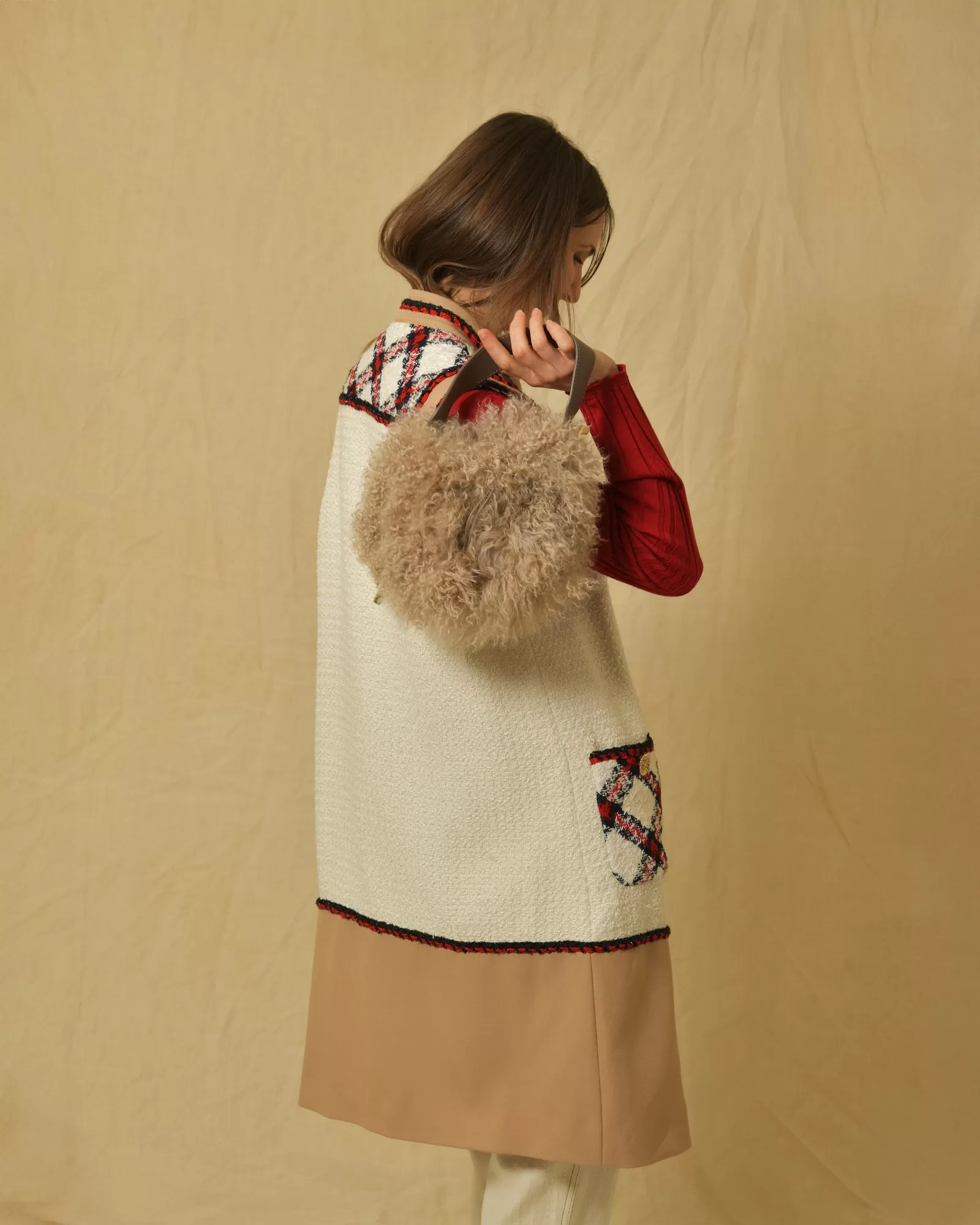 Sac en fourrure synthétique Anita Bilardi